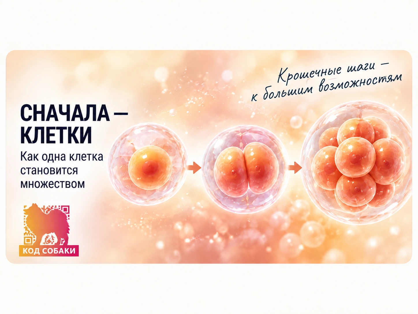 Иллюстрация 2 к материалу «От одной клетки к будущему щенку»