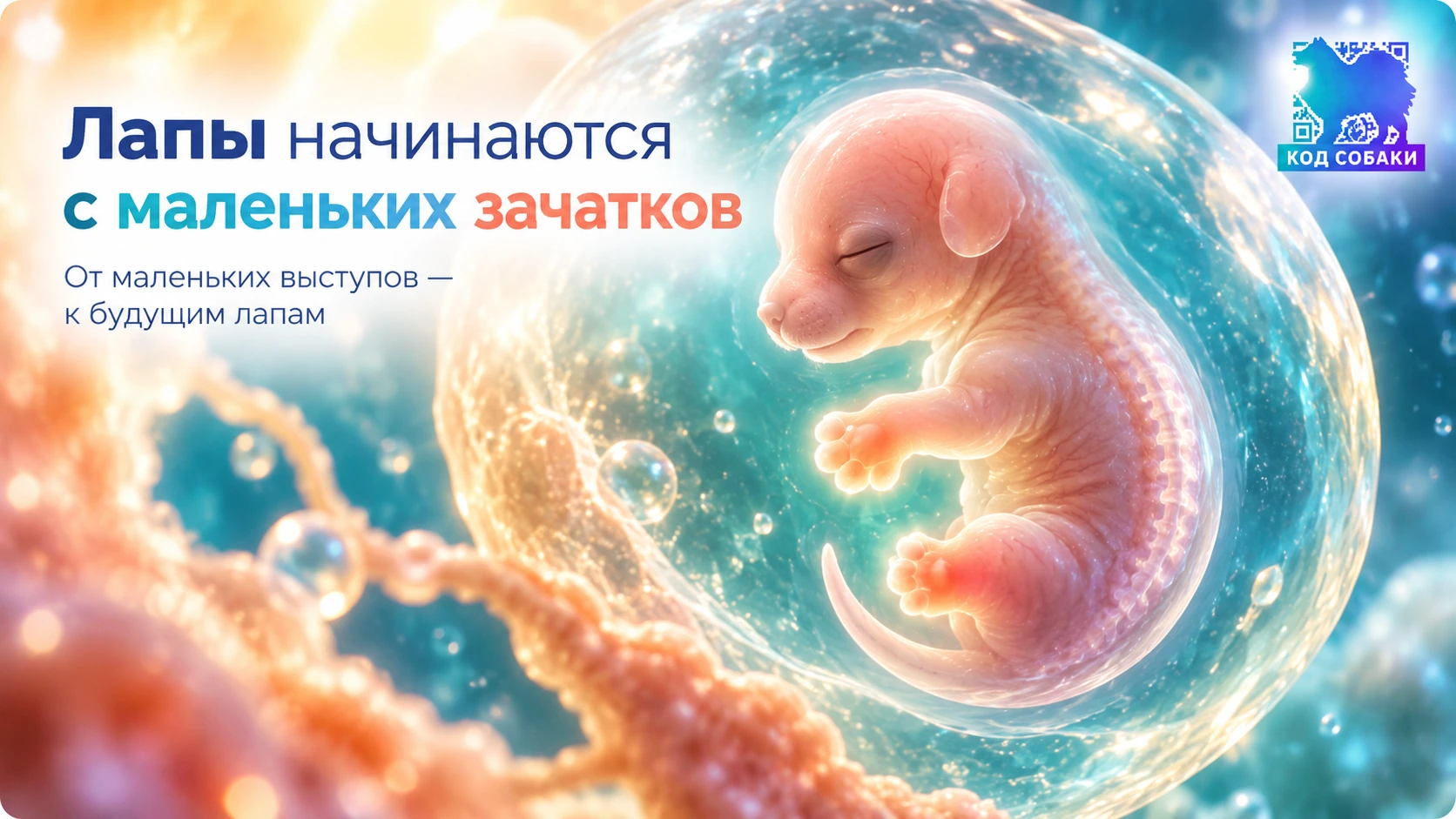 Иллюстрация 3 к материалу «Как формируются голова, лапы и позвоночник»