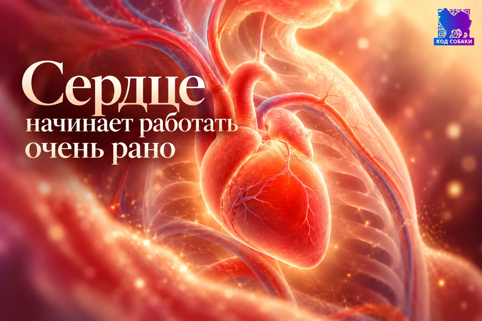 Иллюстрация 2 к материалу «Как появляются сердце, лёгкие и другие органы»