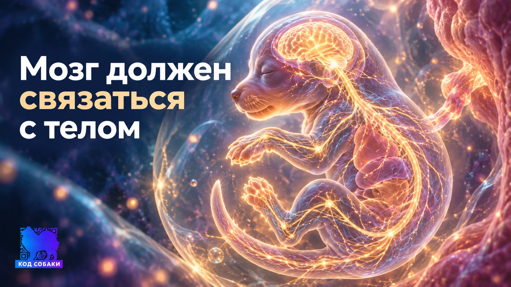 Иллюстрация 4 к материалу «Что происходит с мозгом щенка ещё до рождения»