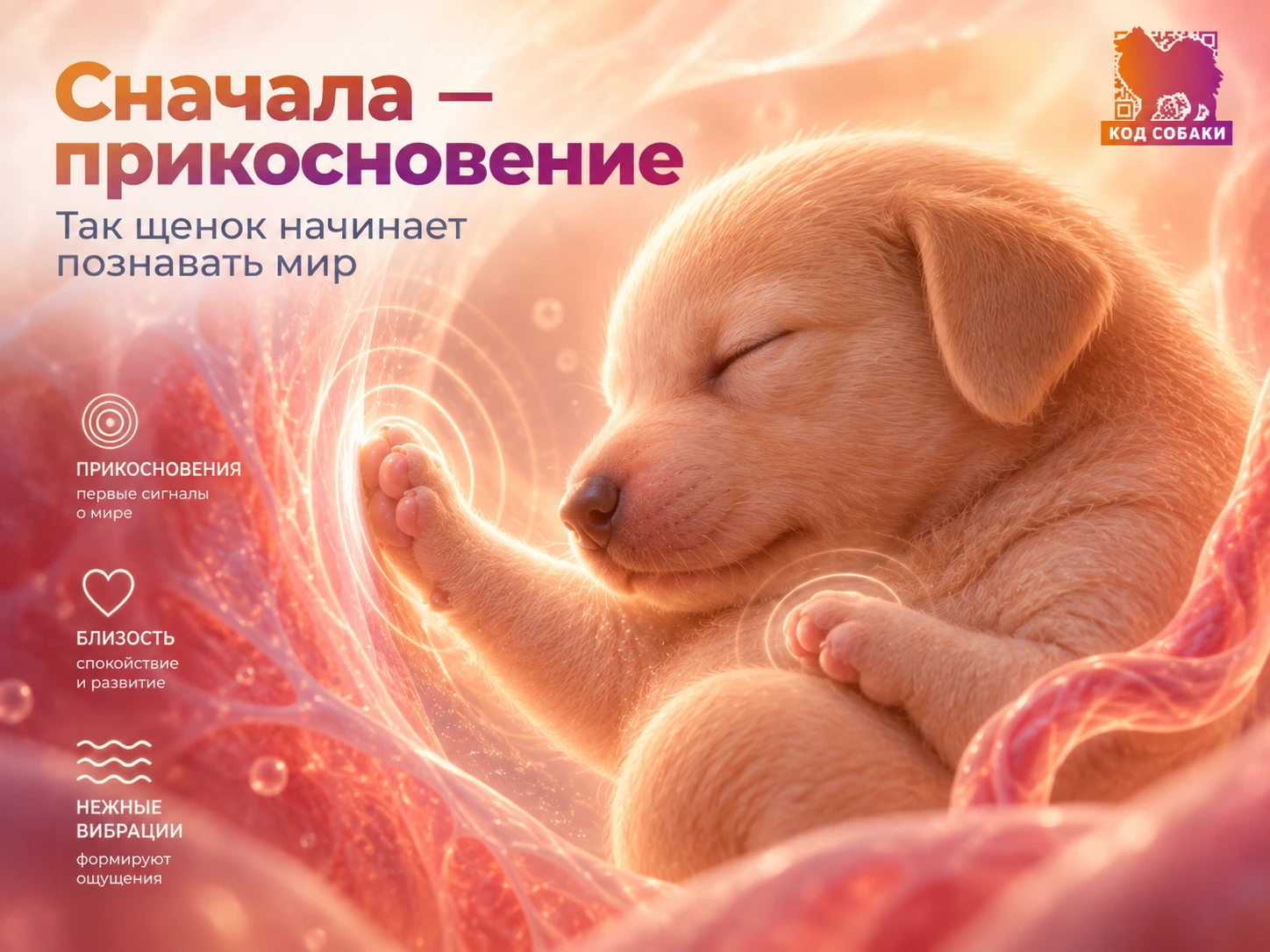 Иллюстрация 2 к материалу «Что щенок способен чувствовать до рождения»