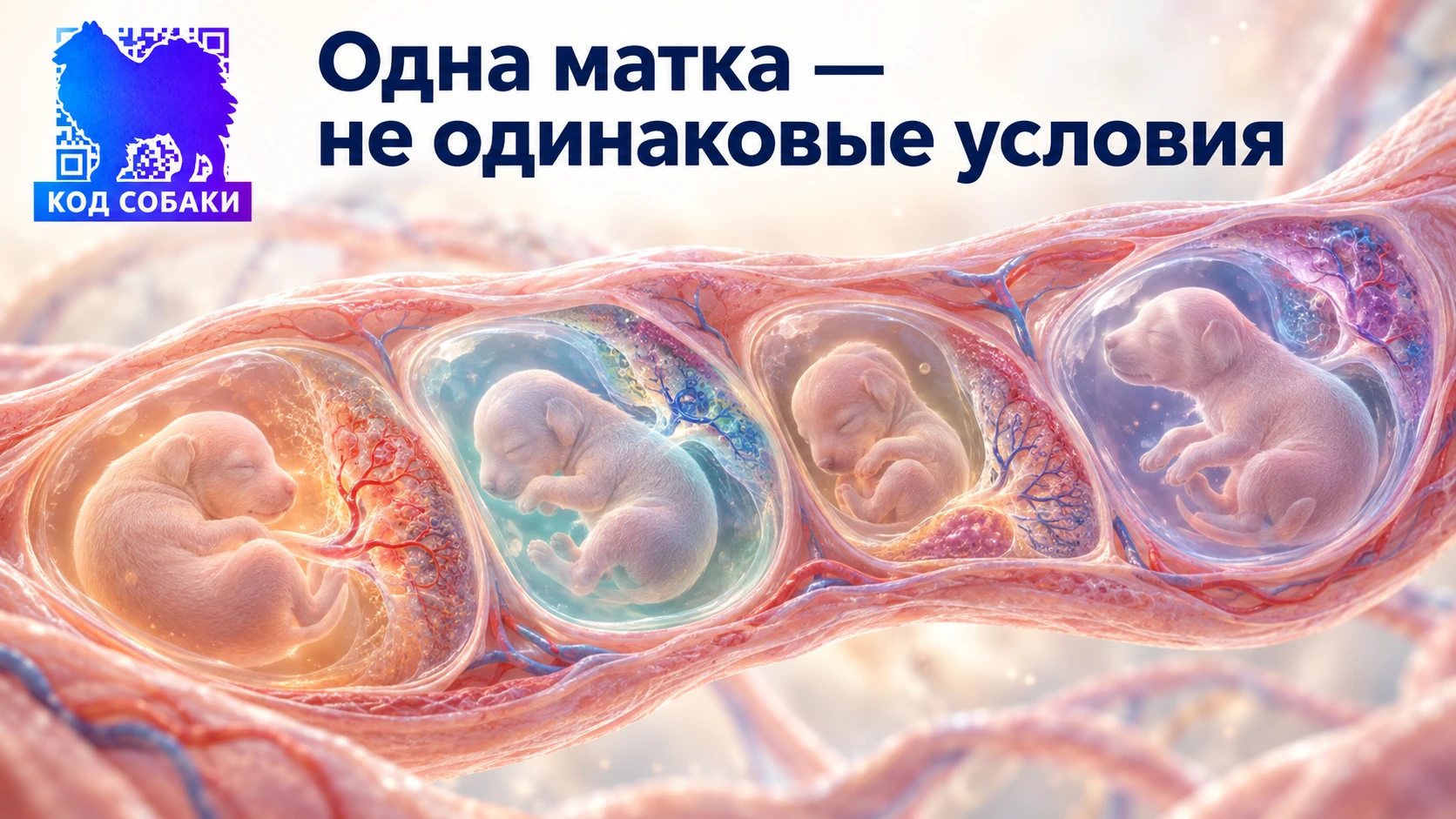 Иллюстрация 2 к материалу «Почему щенки одного помёта получаются разными»
