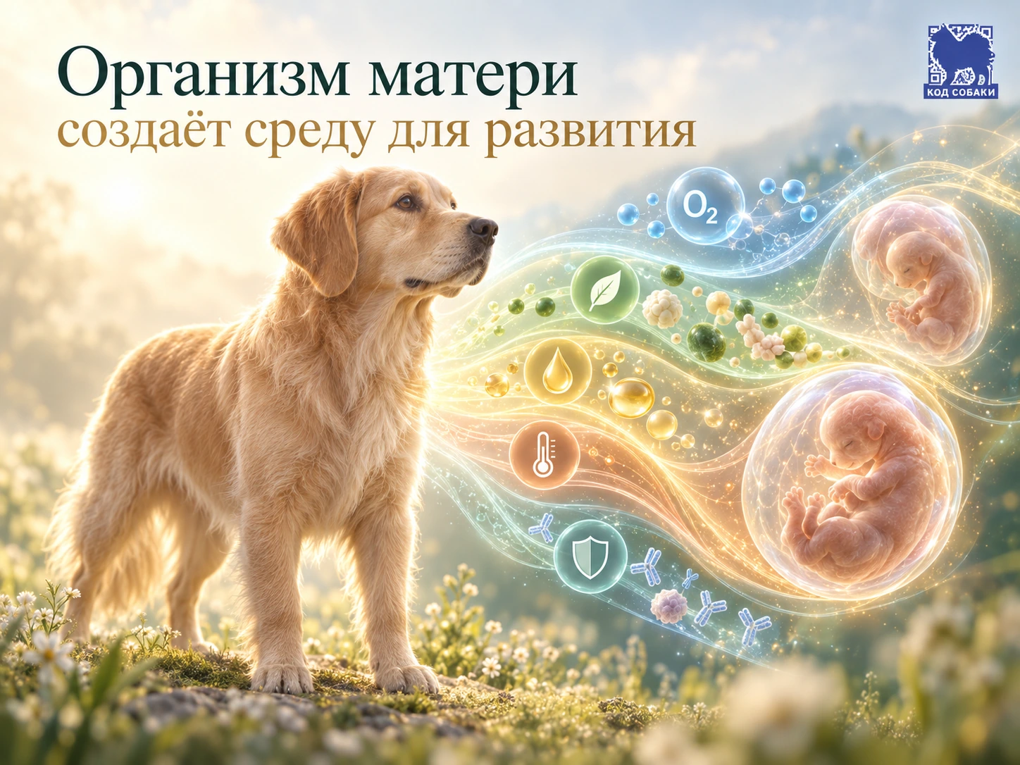 Иллюстрация 2 к материалу «Что влияет на развитие щенка до рождения»