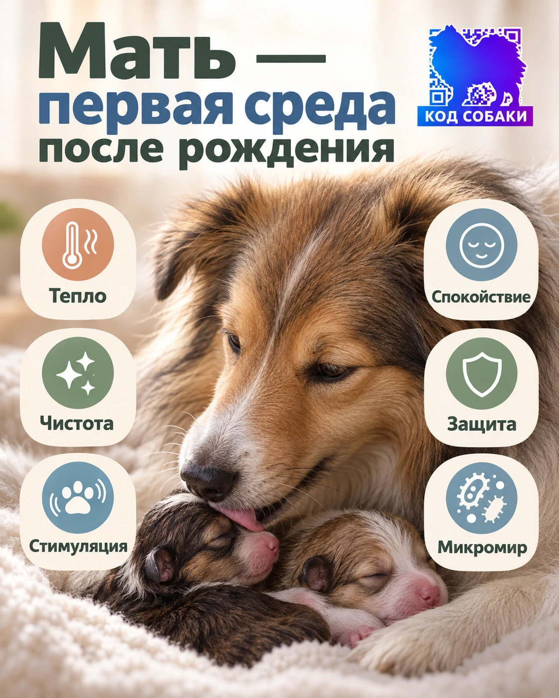 Иллюстрация к разделу «Мать — первая среда после рождения»