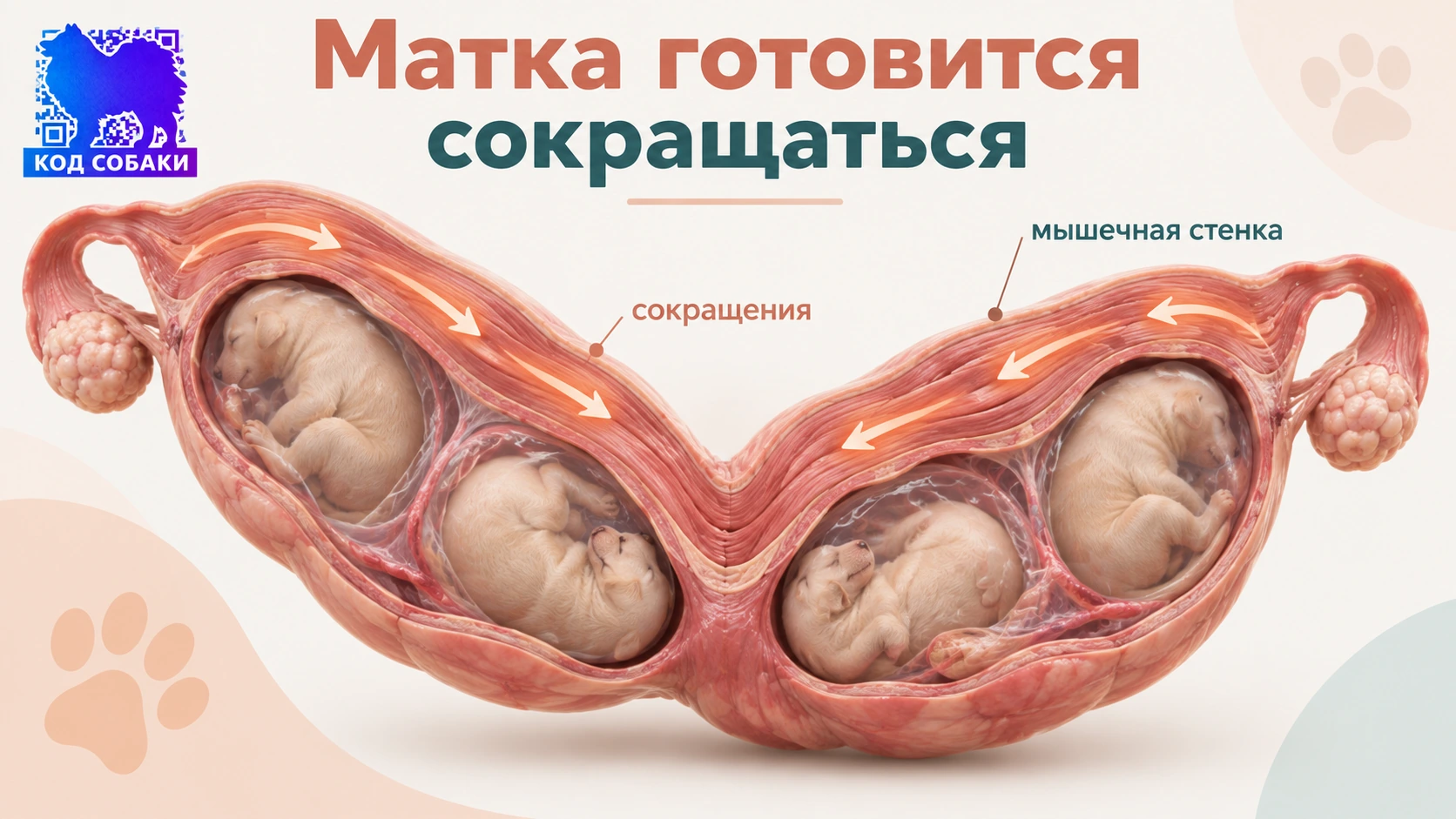 Иллюстрация к разделу «Матка готовится сокращаться»